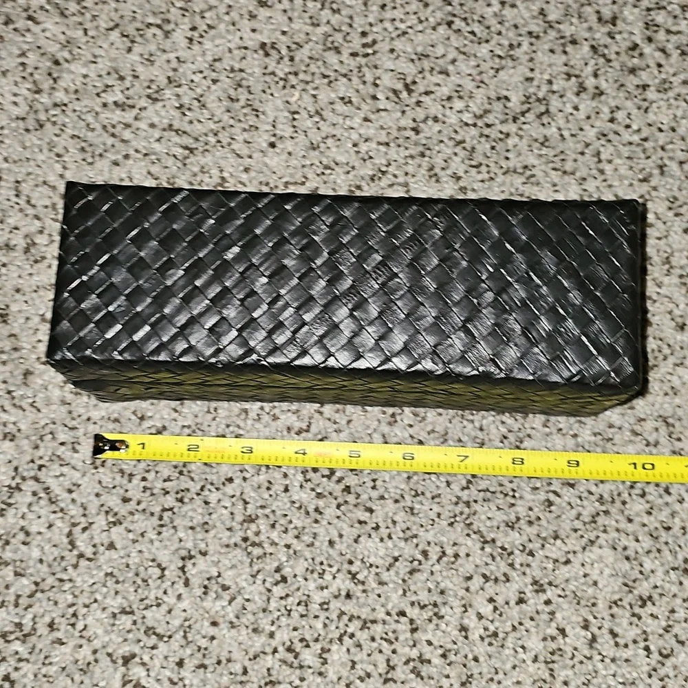 Ikea Long Brownish Black Woven Box